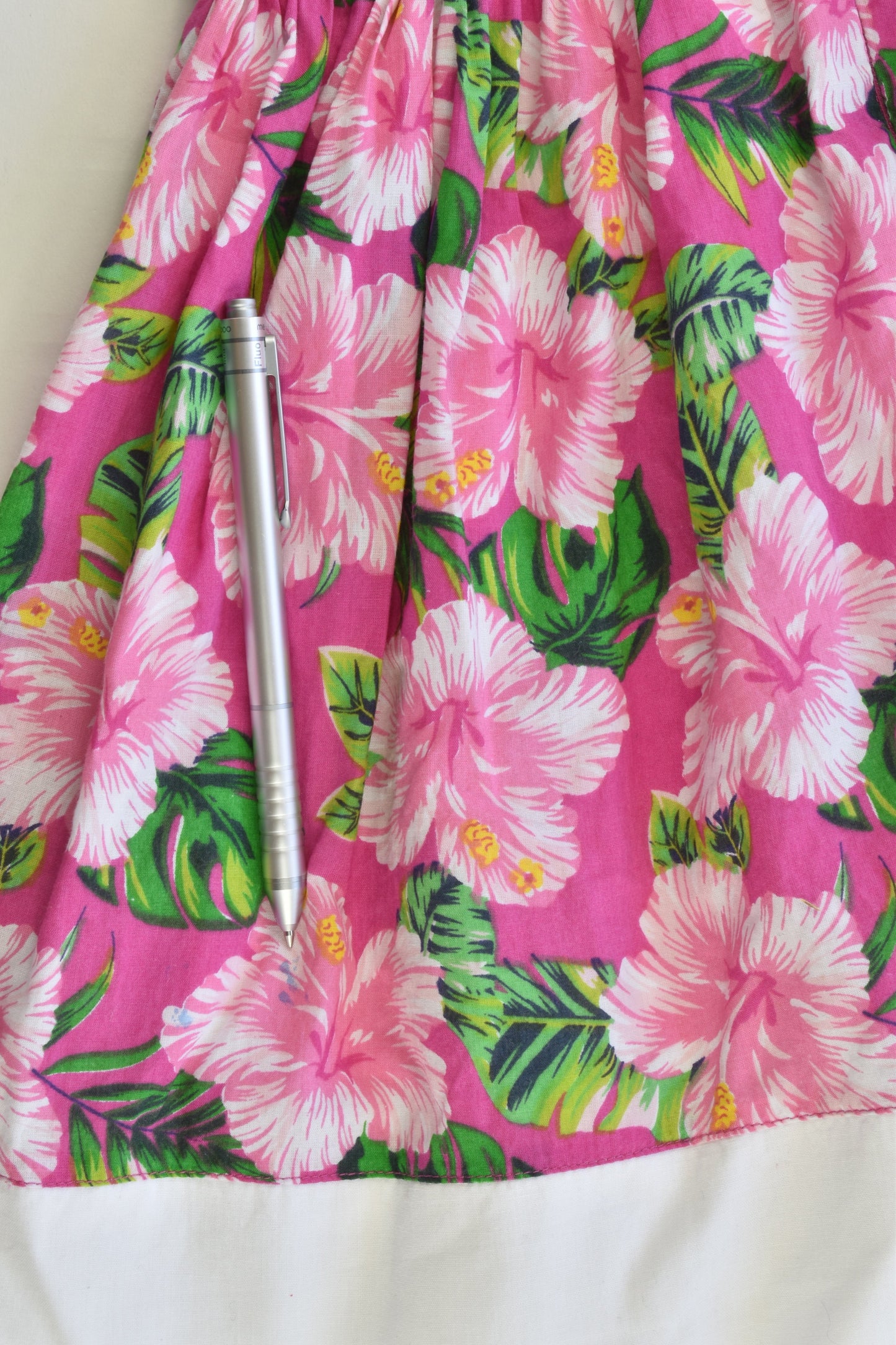 Pumpkin Patch Size 3 Lined Collared Floral Dress
