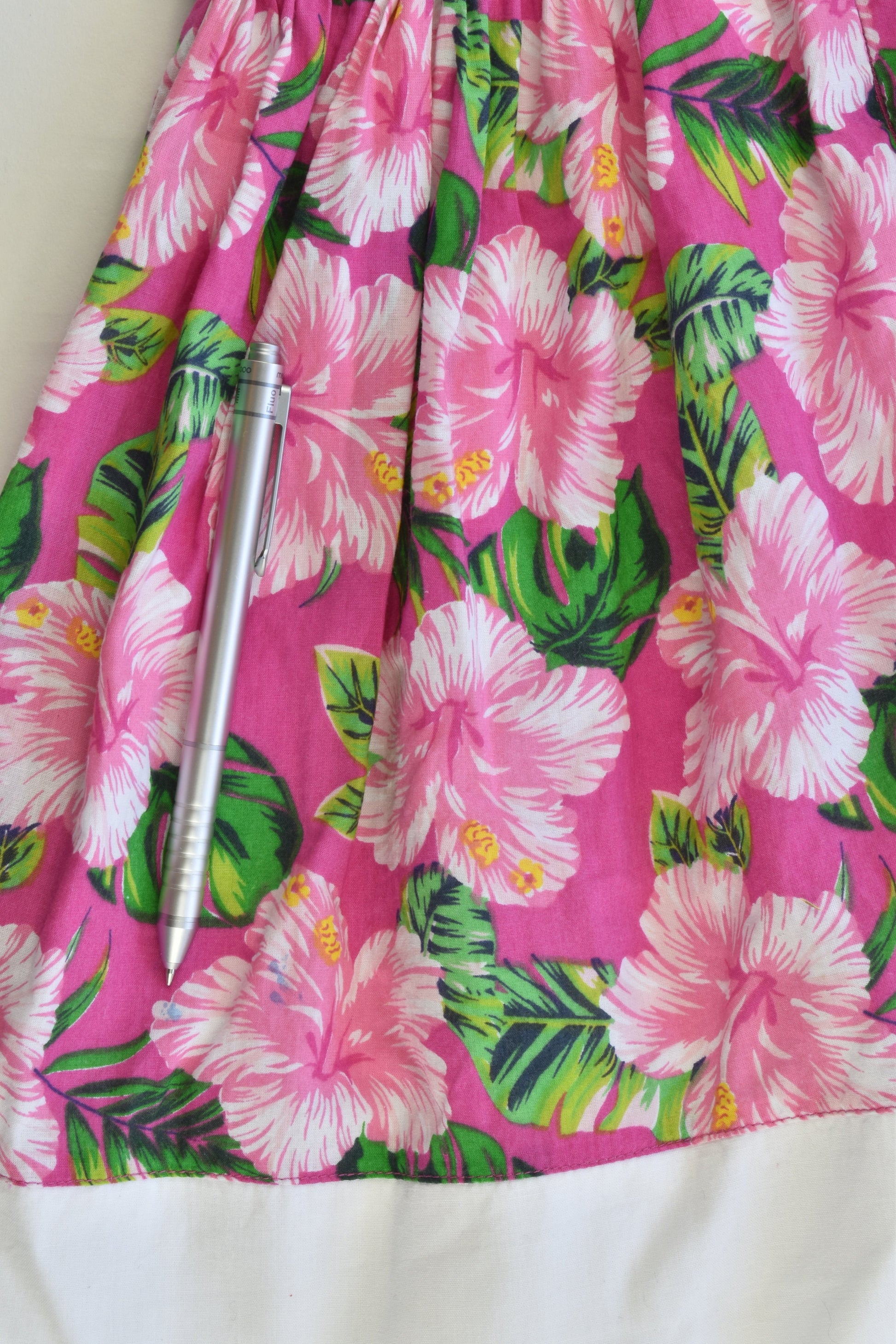 Pumpkin Patch Size 3 Lined Collared Floral Dress