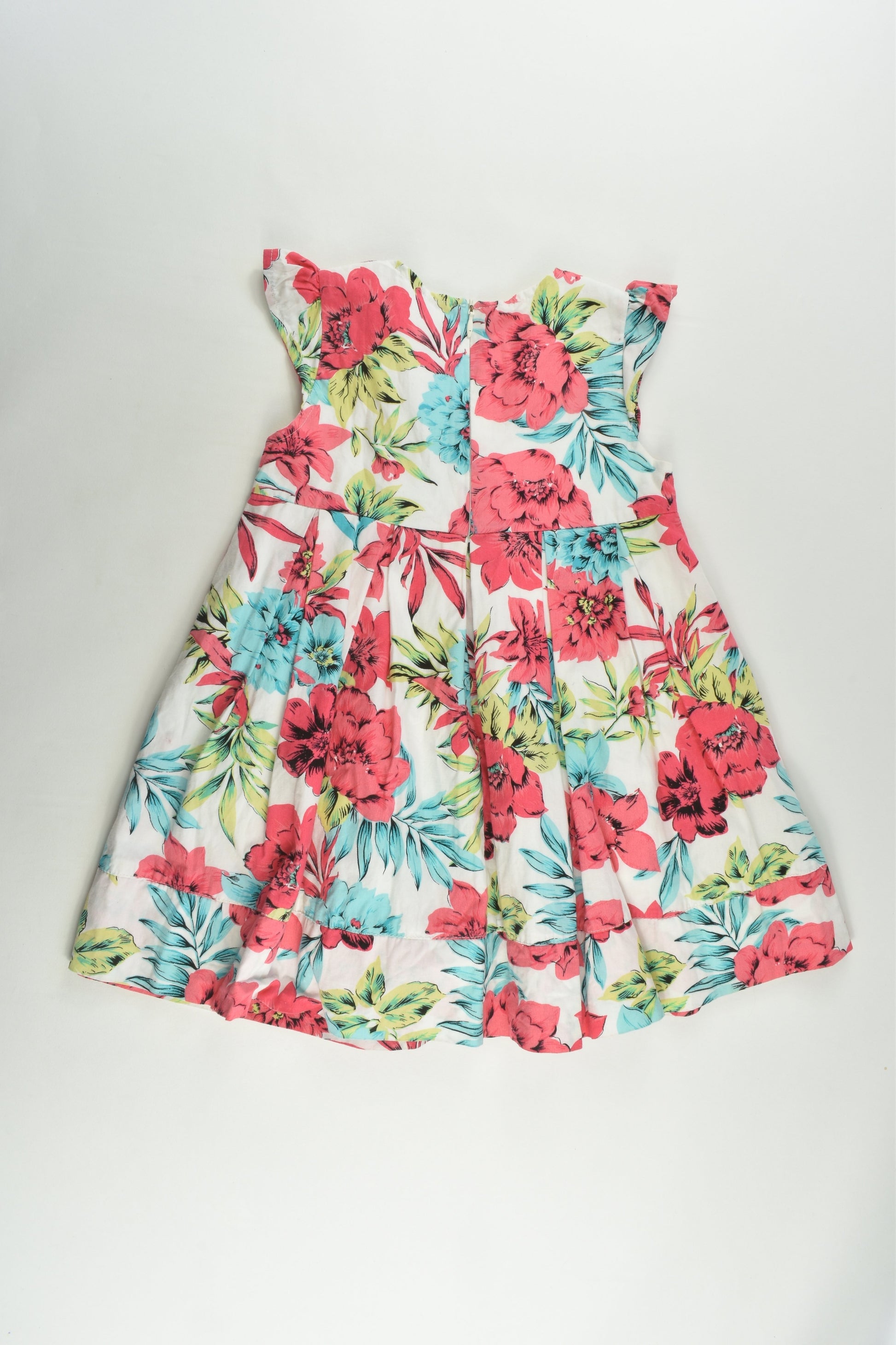 Pumpkin Patch Size 3 Lined Floral Dress