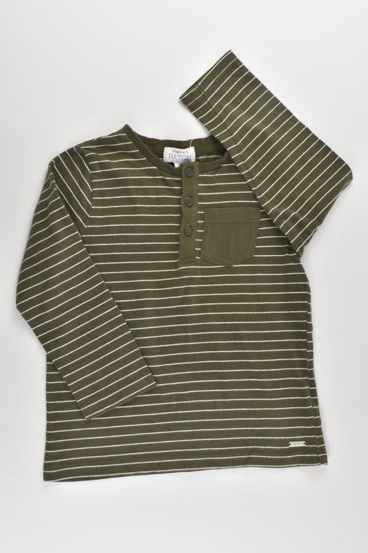 Pumpkin Patch Size 3 Striped Top