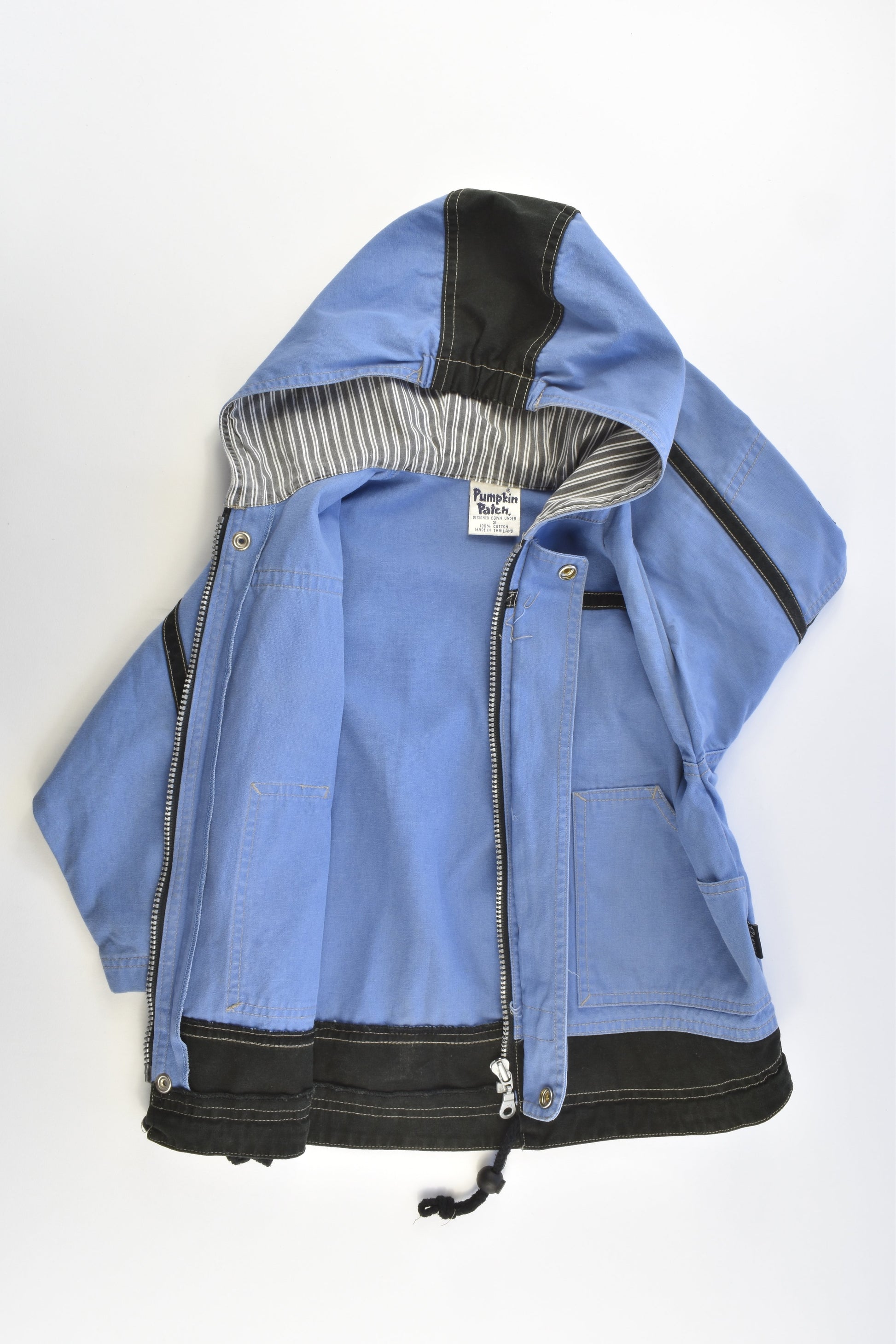 Pumpkin Patch Size 3 Vintage Hooded Jacket