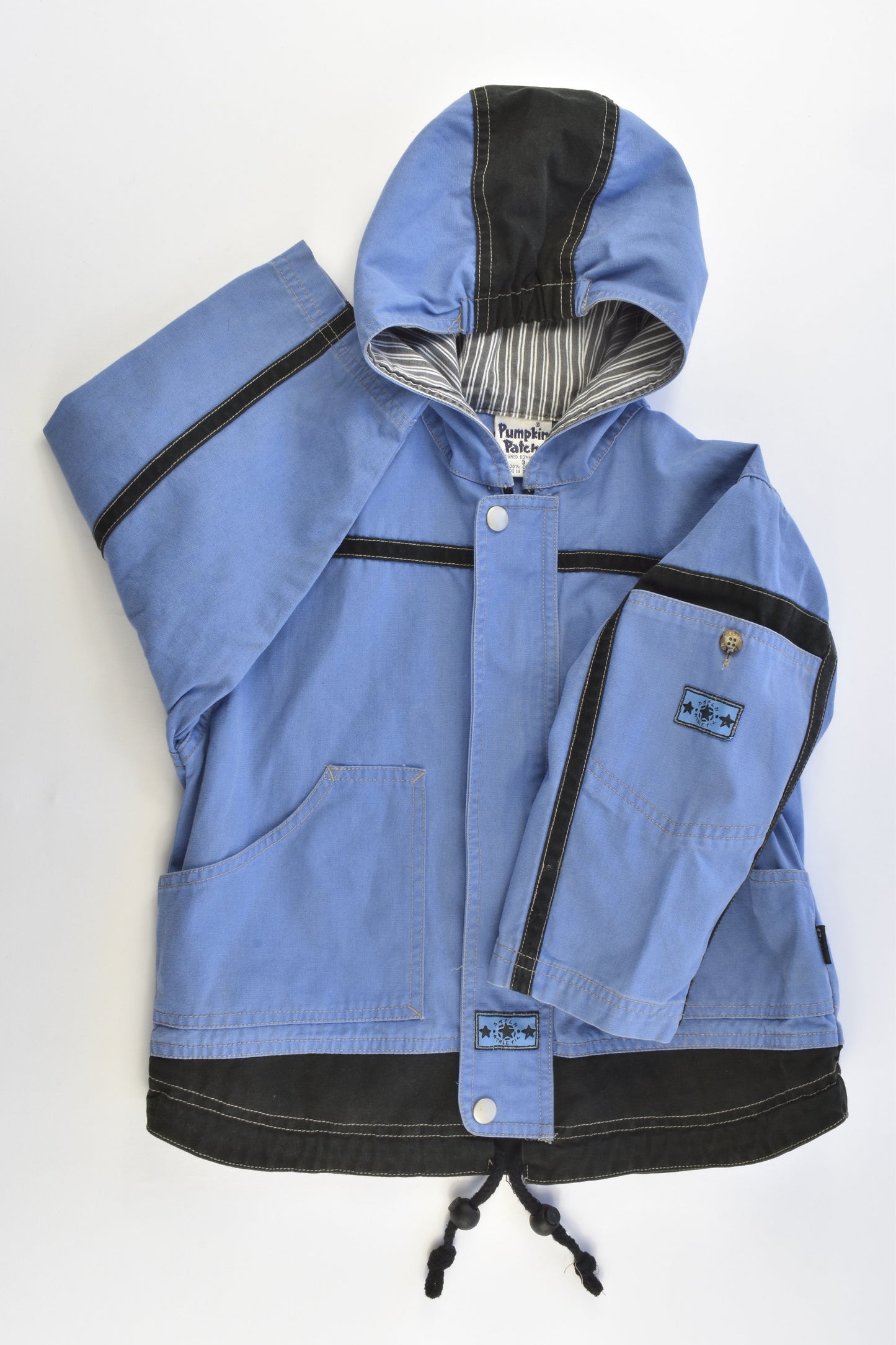 Pumpkin Patch Size 3 Vintage Hooded Jacket