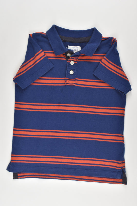 Pumpkin Patch Size 4 Collared T-shirt