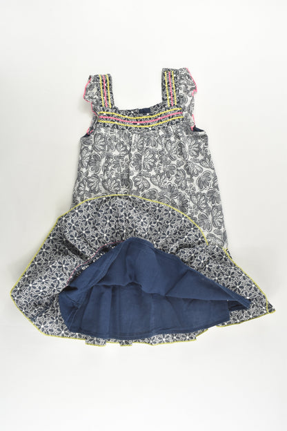 Pumpkin Patch Size 4 Lined Dress