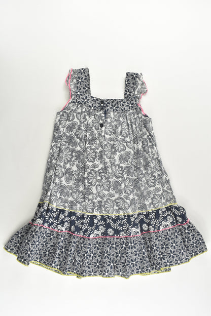 Pumpkin Patch Size 4 Lined Dress