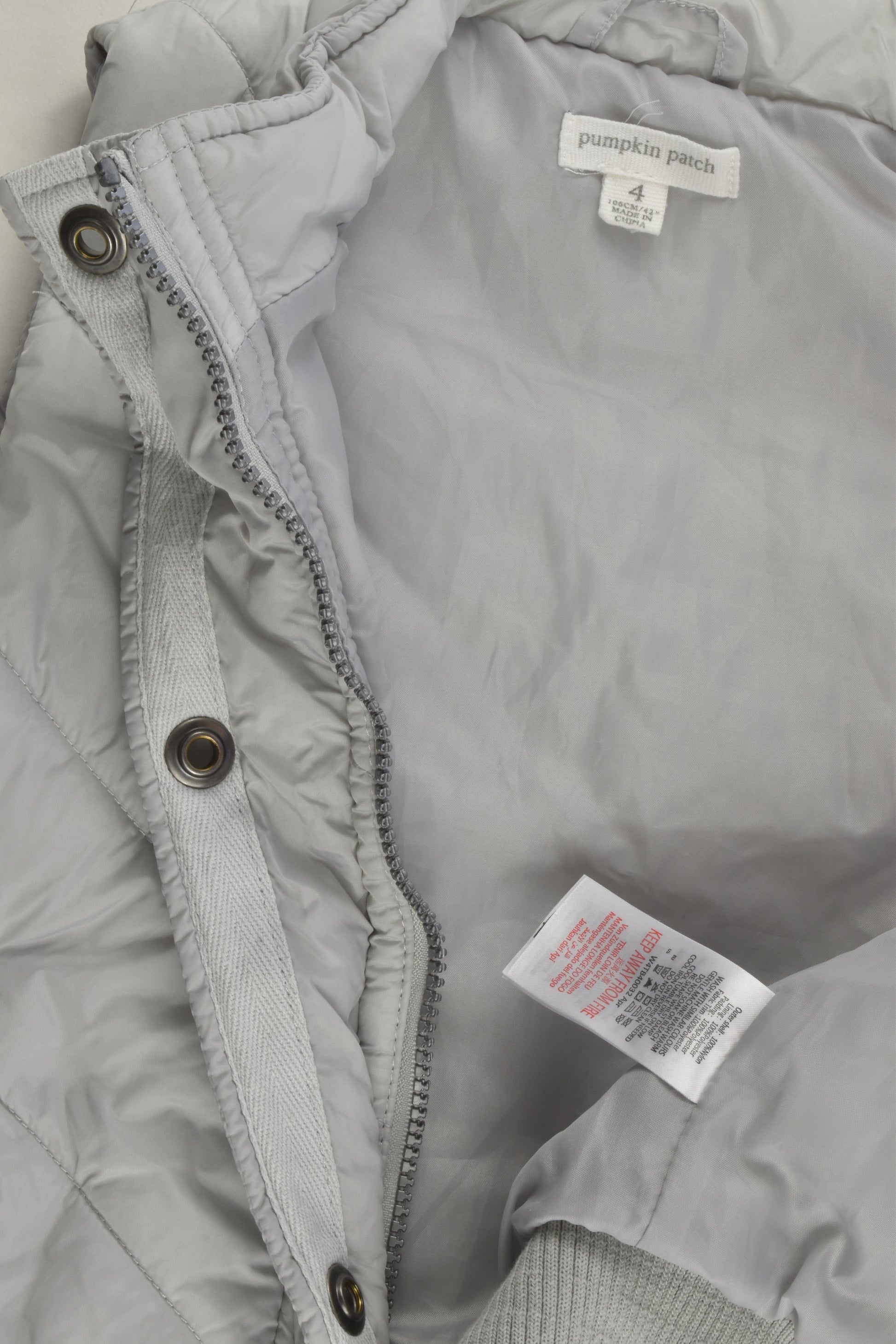 Pumpkin Patch Size 4 Puffer Jacket