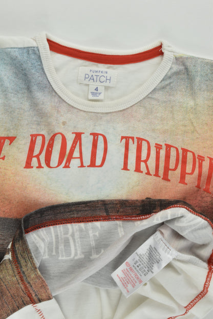 Pumpkin Patch Size 4 'Road Tripping' T-shirt