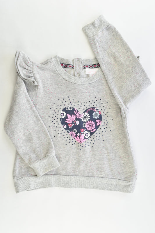 Pumpkin Patch Size 4 Ruffle Shoulders Sweater