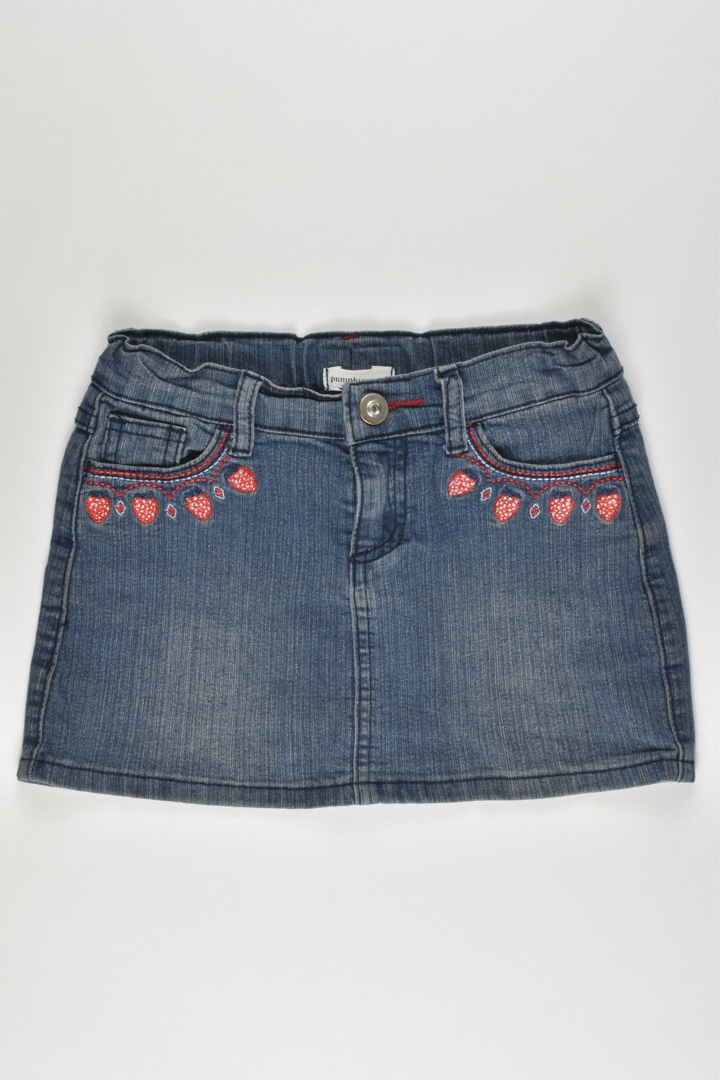 Pumpkin Patch Size 4 Stretchy Denim Skirt