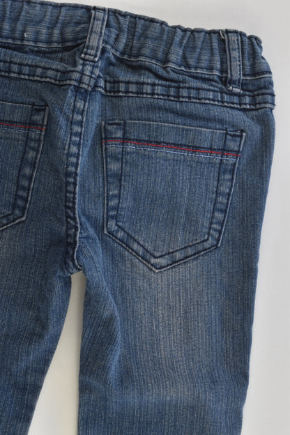 Pumpkin Patch Size 4 Stretchy Kitty Denim Capri Pants