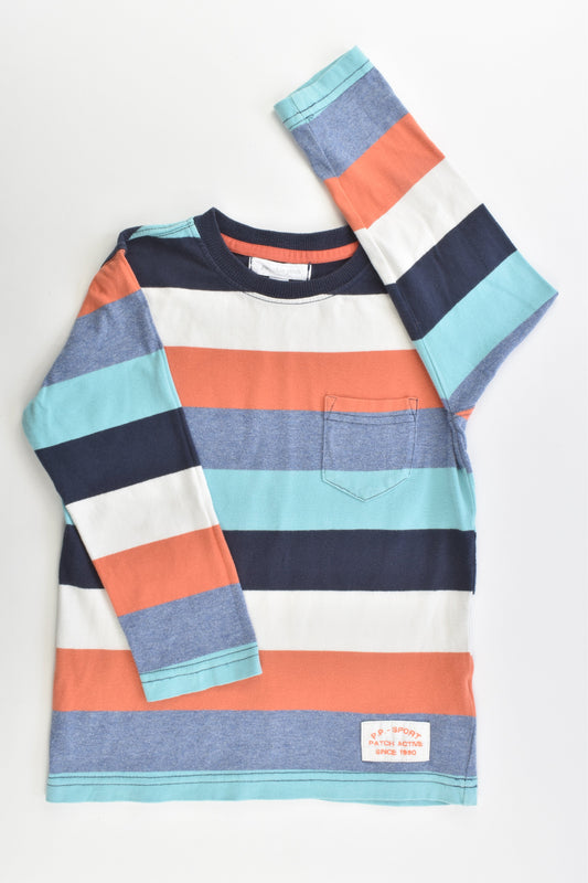 Pumpkin Patch Size 4 Striped Top