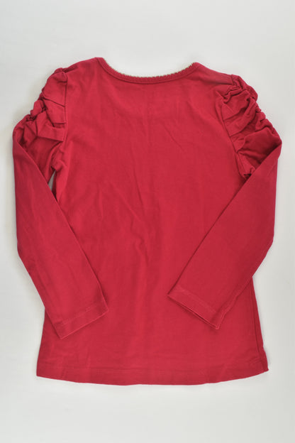 Pumpkin Patch Size 5 Leopard Bow Top