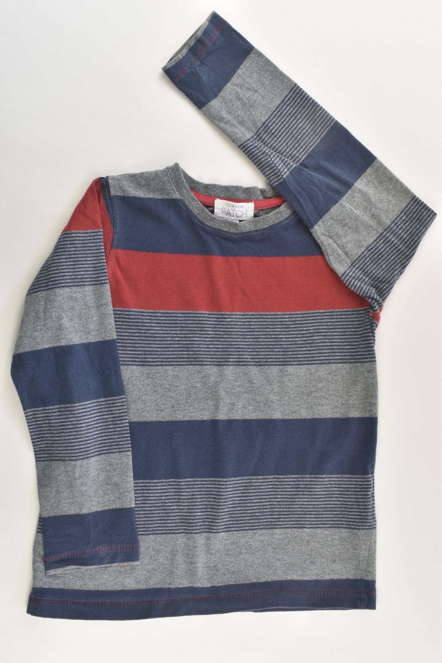Pumpkin Patch Size 5 Striped Top