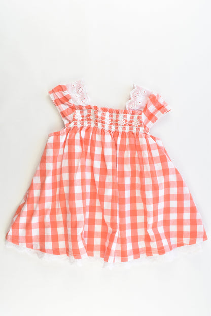 Pumpkin Patch Size 6-12 months (72 cm) Lined Dress