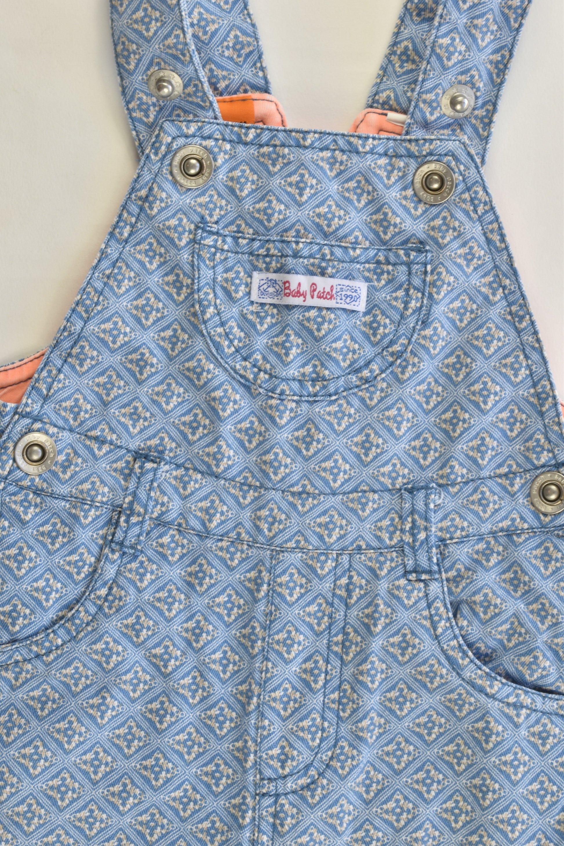 Pumpkin Patch Size 6-12 months Overalls