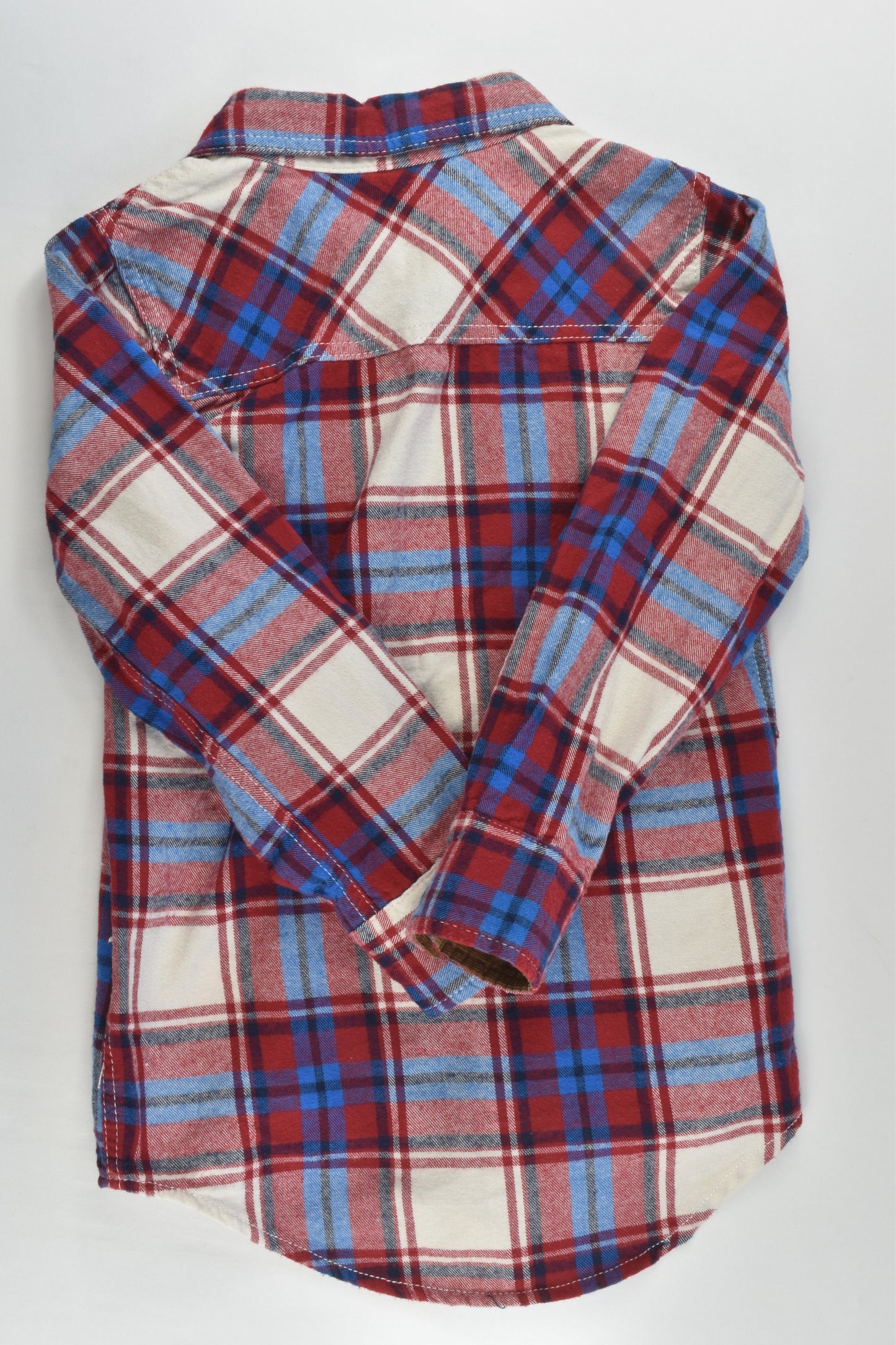 Pumpkin Patch Size 6 Checked Casual Winter Shirt