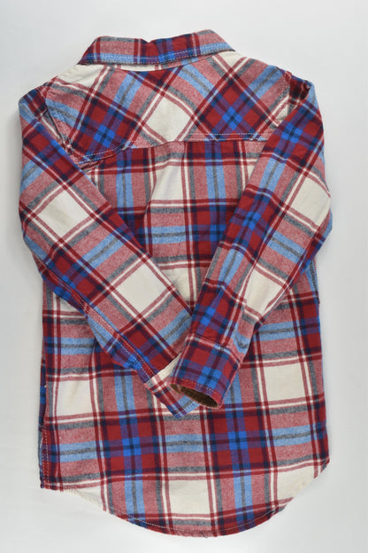 Pumpkin Patch Size 6 Checked Casual Winter Shirt