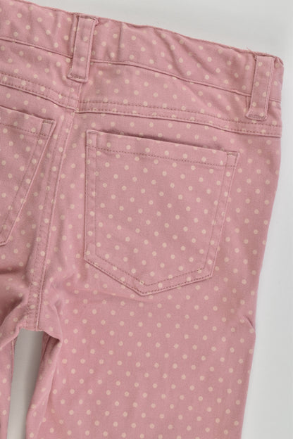 Pumpkin Patch Size 6 Dotted Stretchy Pants