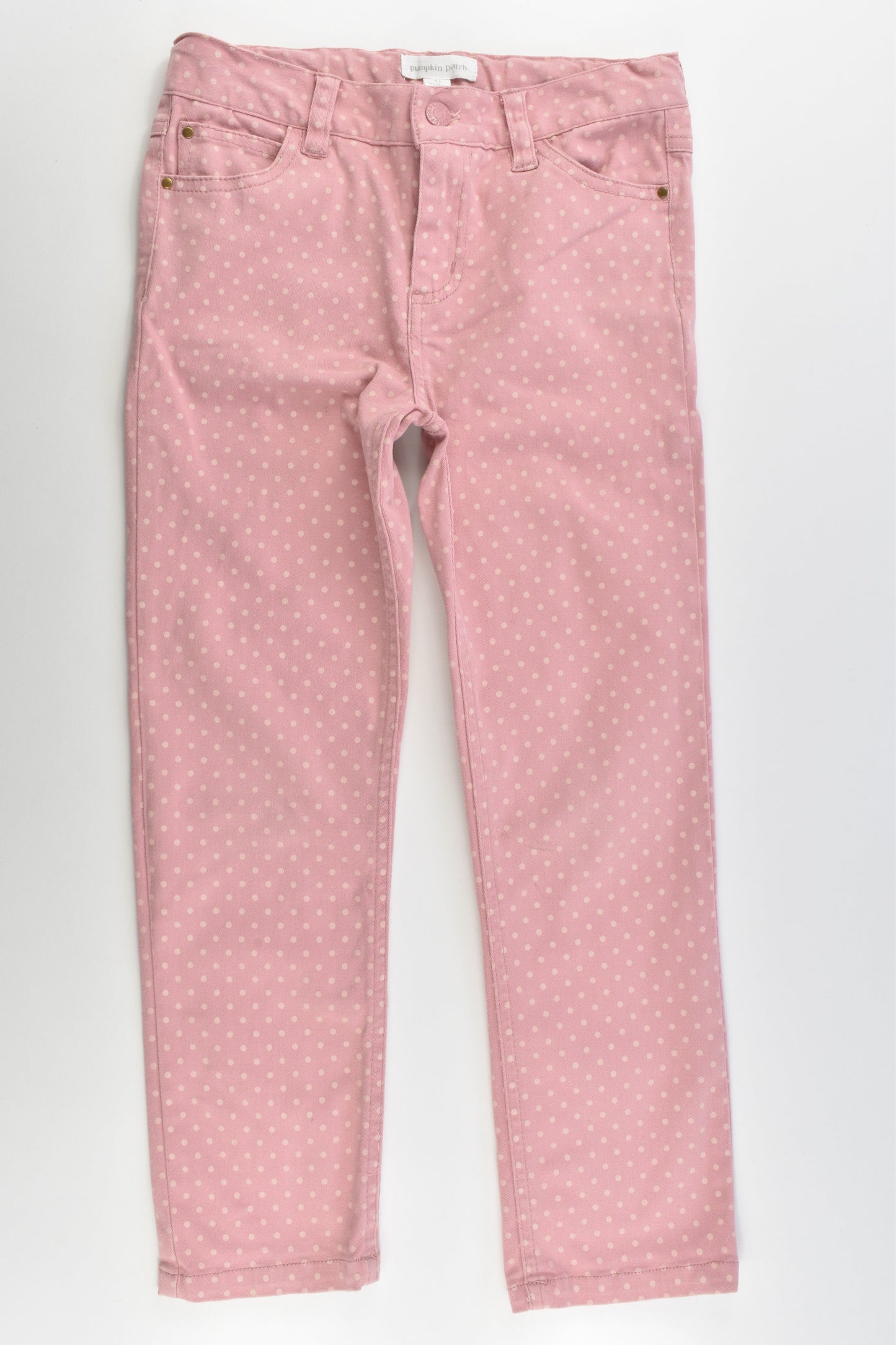 Pumpkin Patch Size 6 Dotted Stretchy Pants