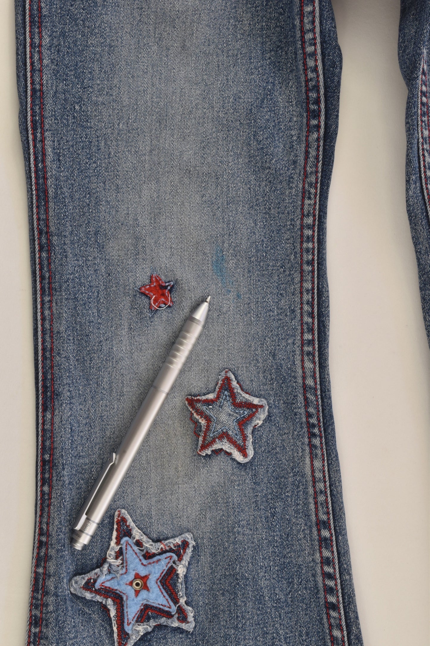 Pumpkin Patch Size 6 Stars Denim Pants