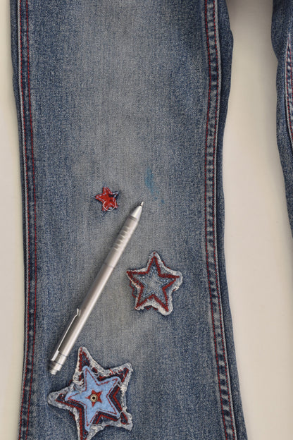 Pumpkin Patch Size 6 Stars Denim Pants