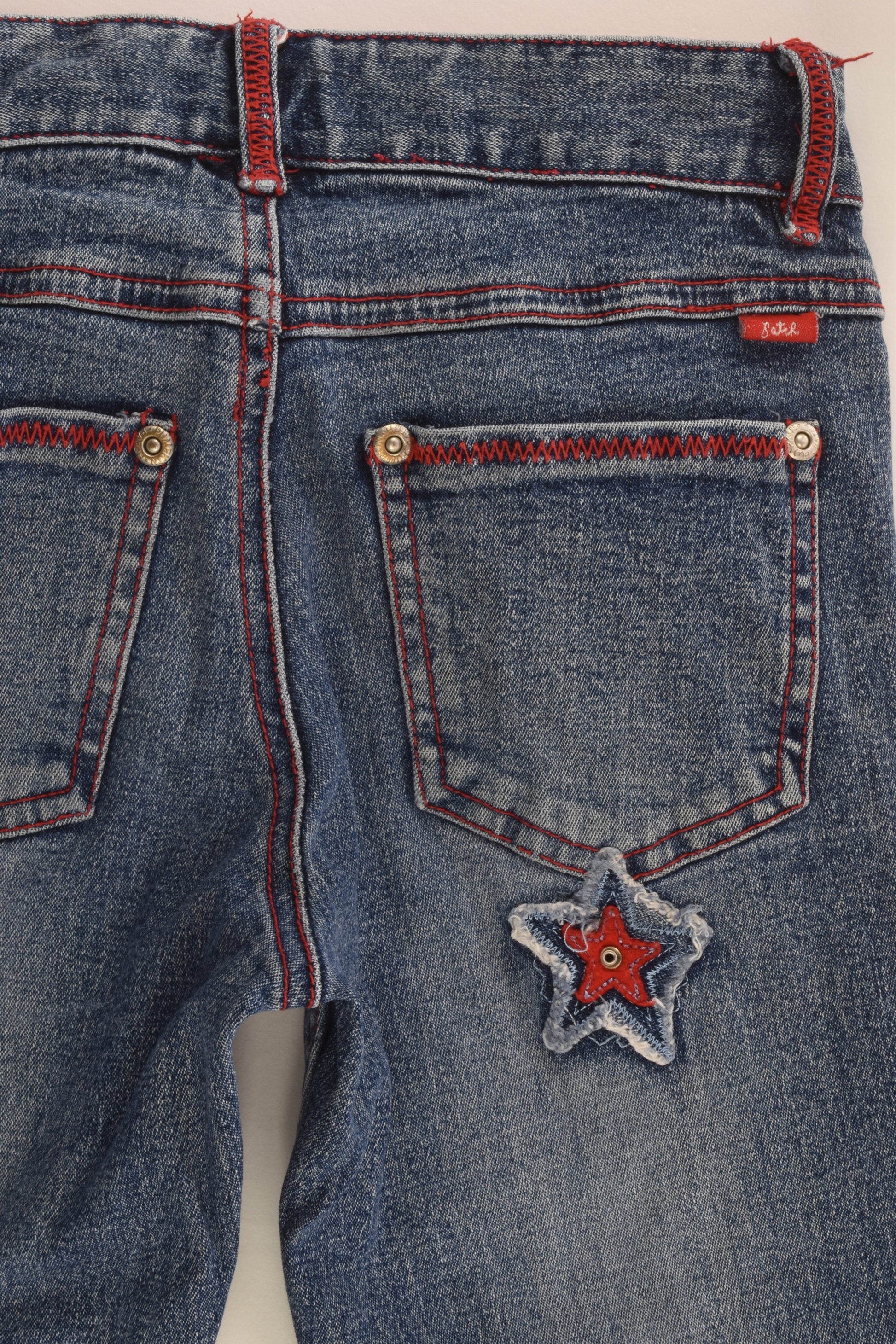 Pumpkin Patch Size 6 Stars Denim Pants