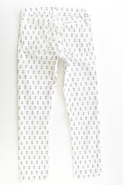 Pumpkin Patch Size 7 (125 cm) Nautical Stretchy Pants