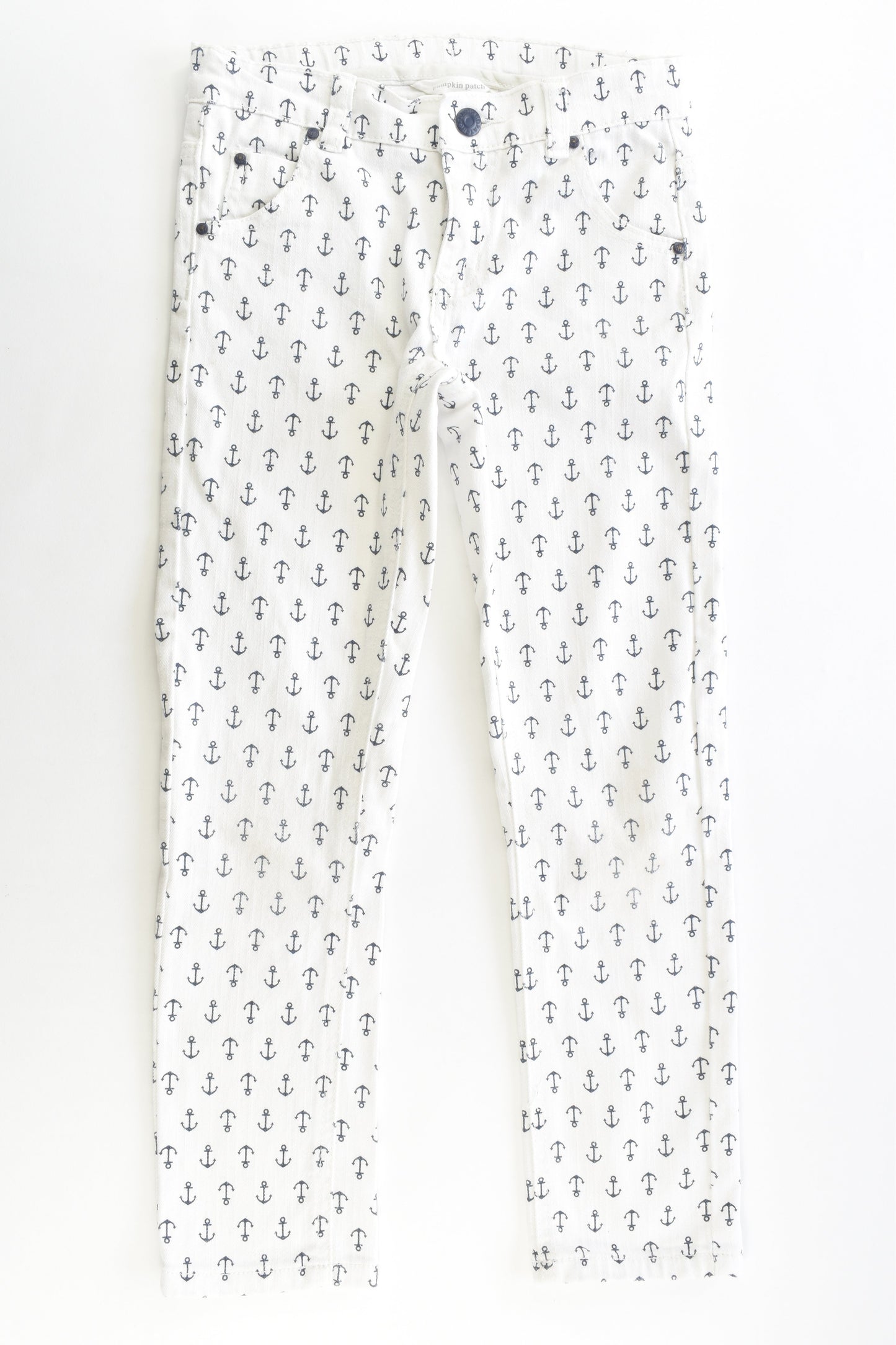 Pumpkin Patch Size 7 (125 cm) Nautical Stretchy Pants