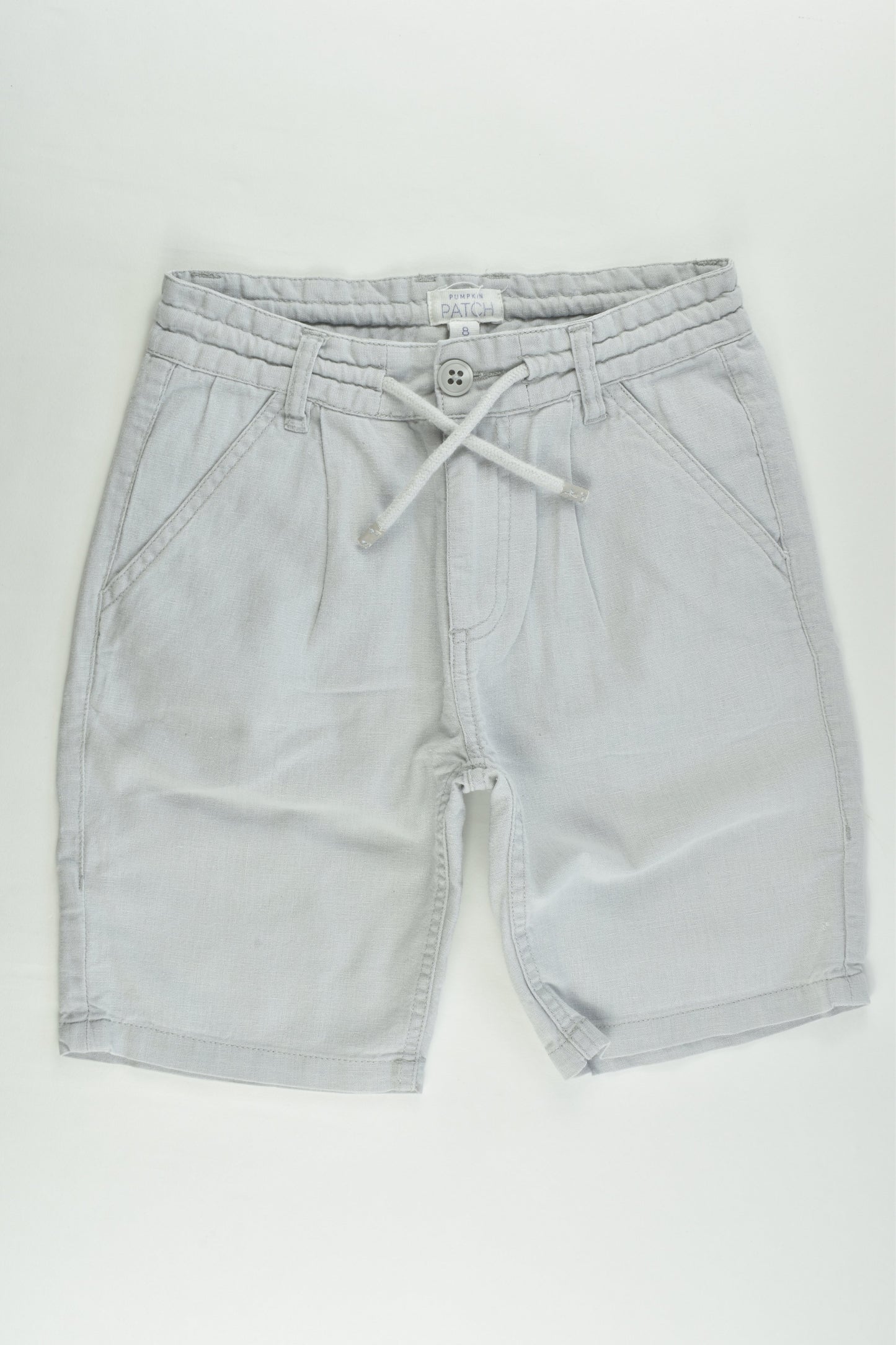 Pumpkin Patch Size 8 Linen/Cotton Shorts