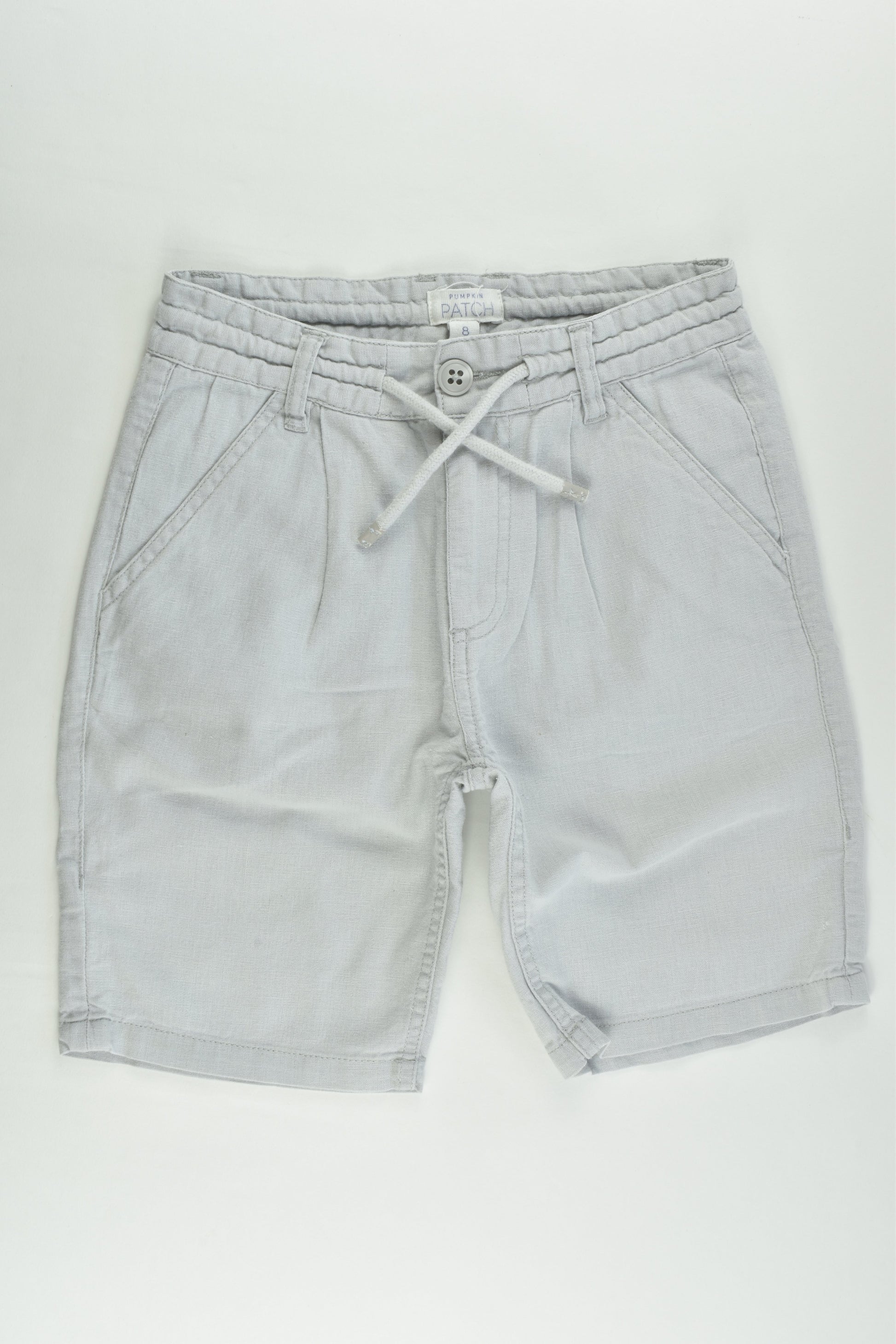 Pumpkin Patch Size 8 Linen/Cotton Shorts