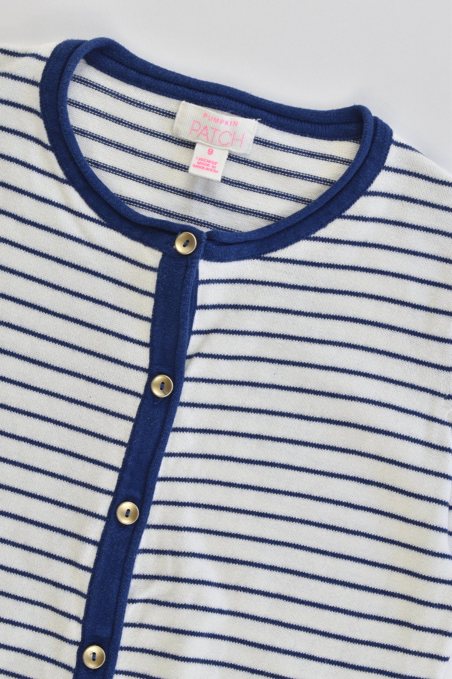 Pumpkin Patch Size 9 Striped Cardigan