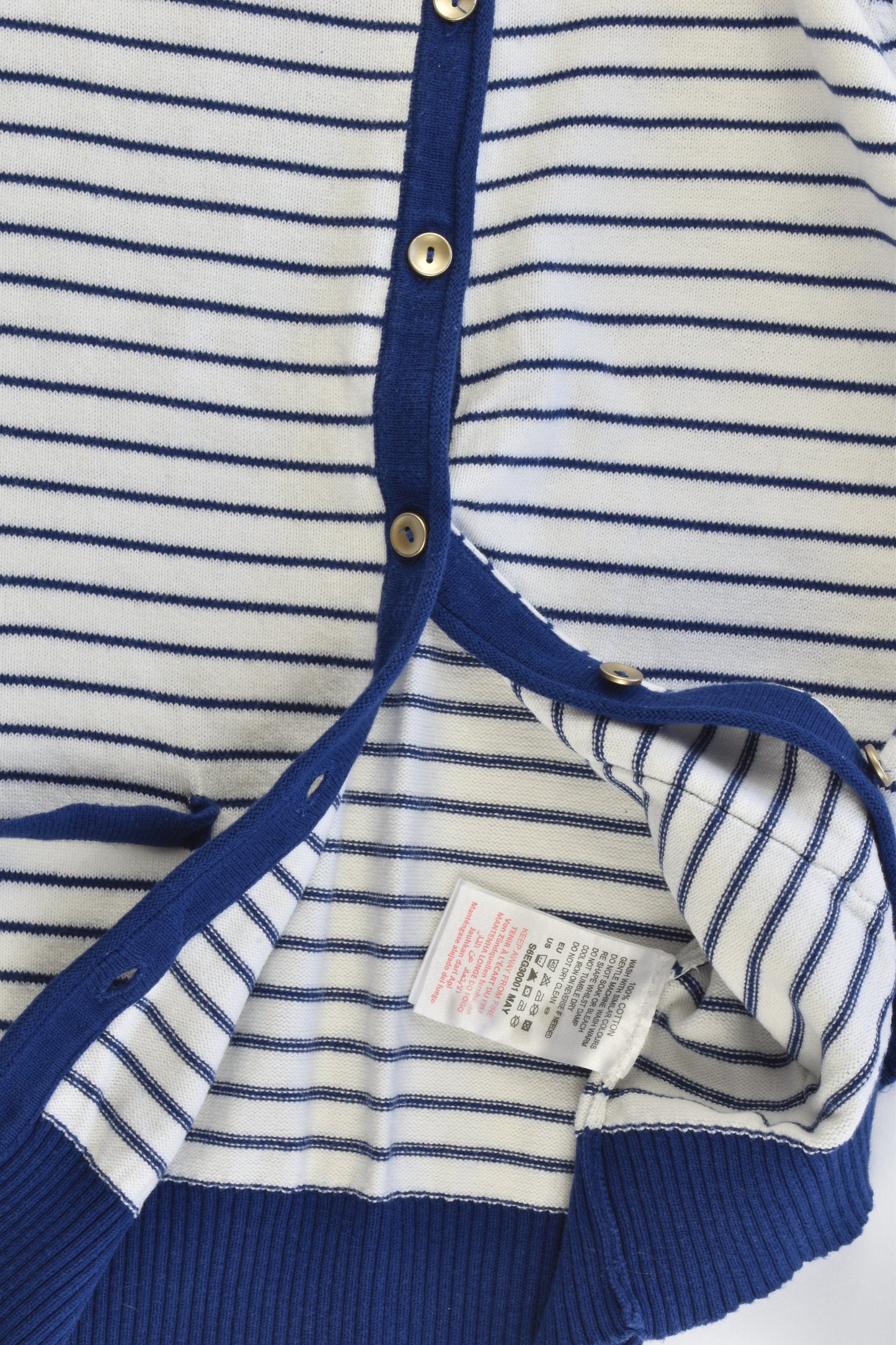 Pumpkin Patch Size 9 Striped Cardigan