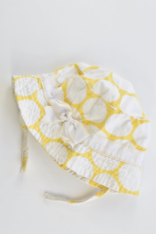Pumpkin Patch Size approx 1-2 Polka Dots and Bow Hat