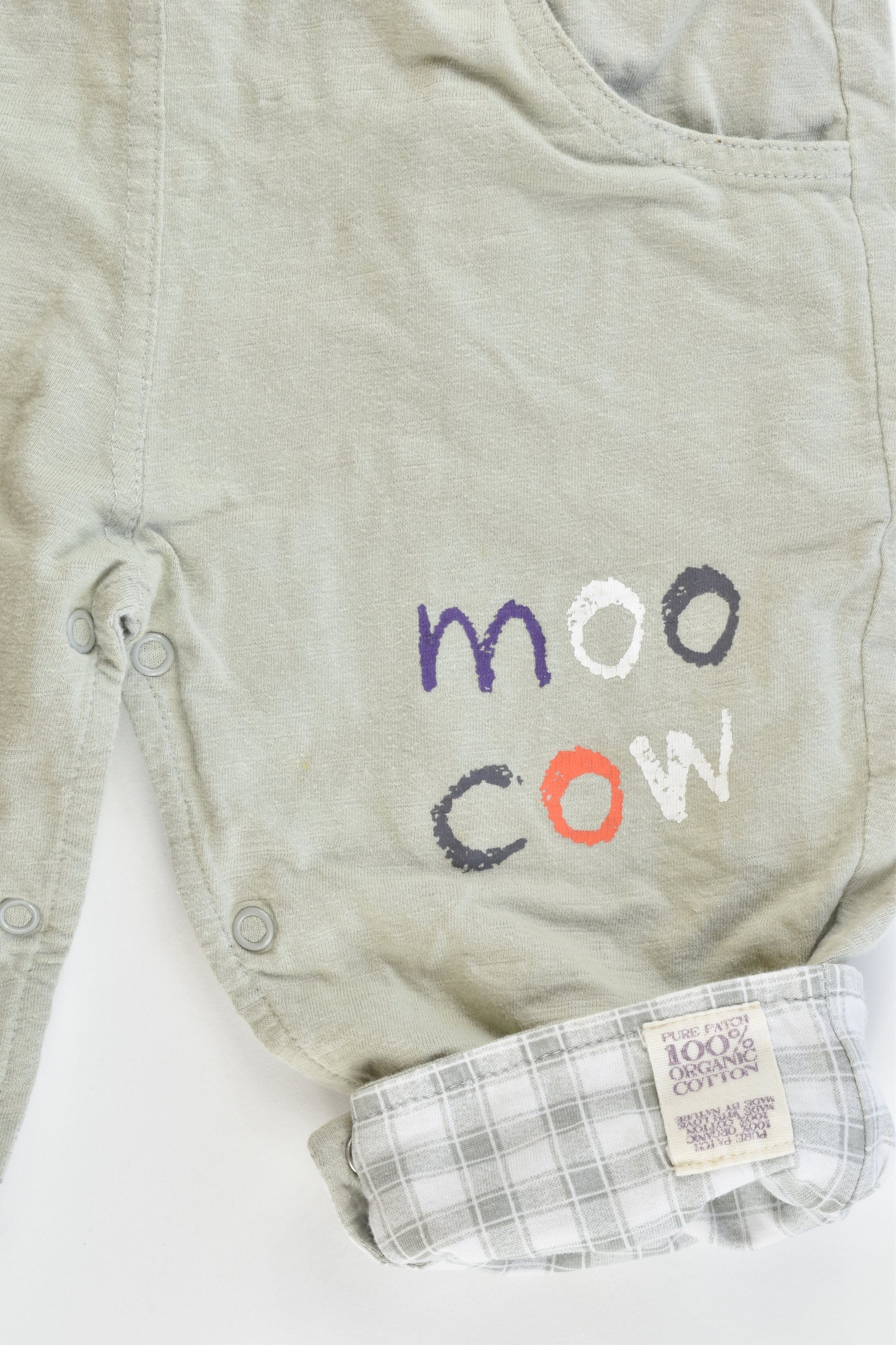 Pure Patch Organic Size 6-12 months (72 cm) Overalls