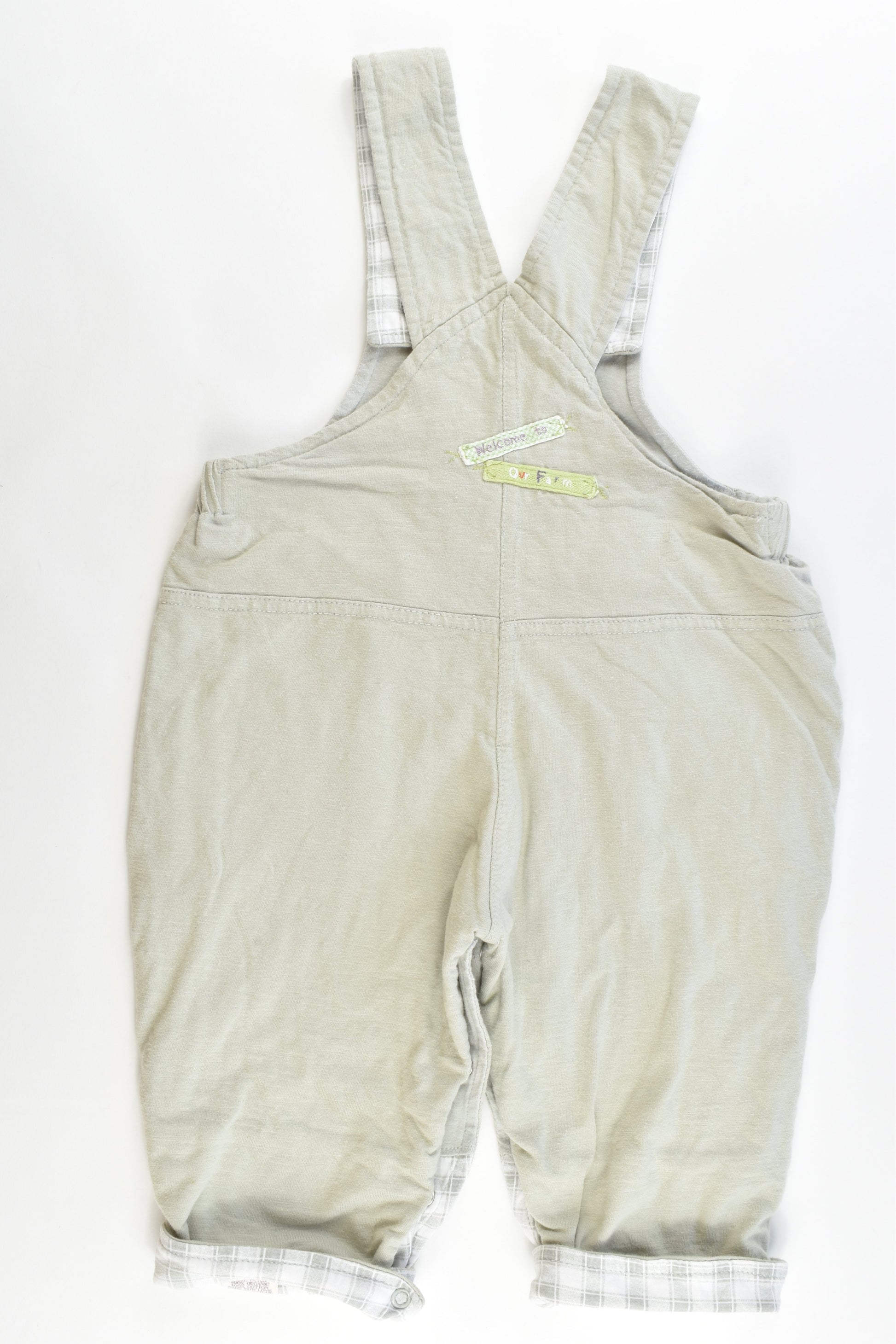 Pure Patch Organic Size 6-12 months (72 cm) Overalls