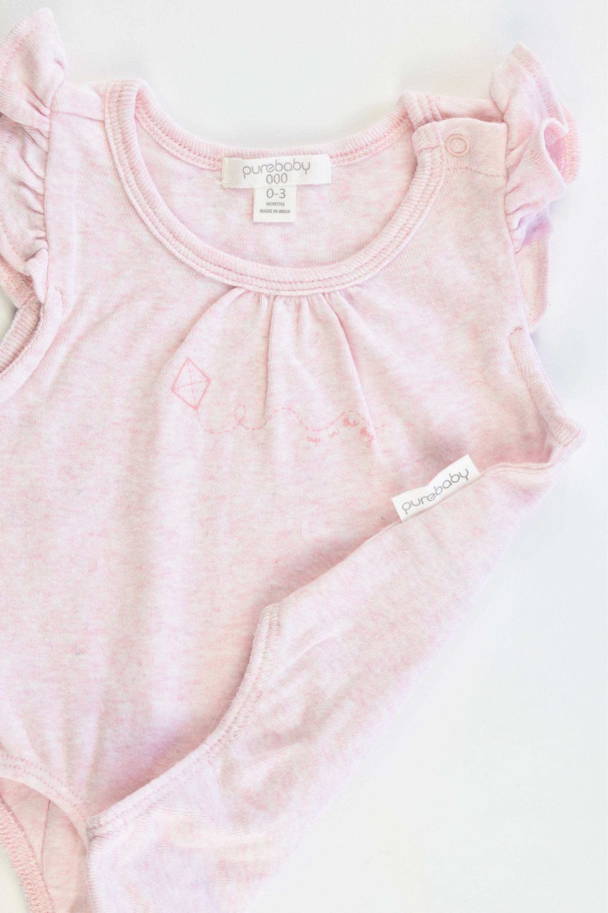 Purebaby Organic Size 0-3 months (000) Bodysuit
