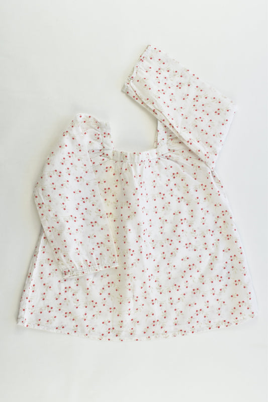 Purebaby Size 0 (6-12 months) Blouse