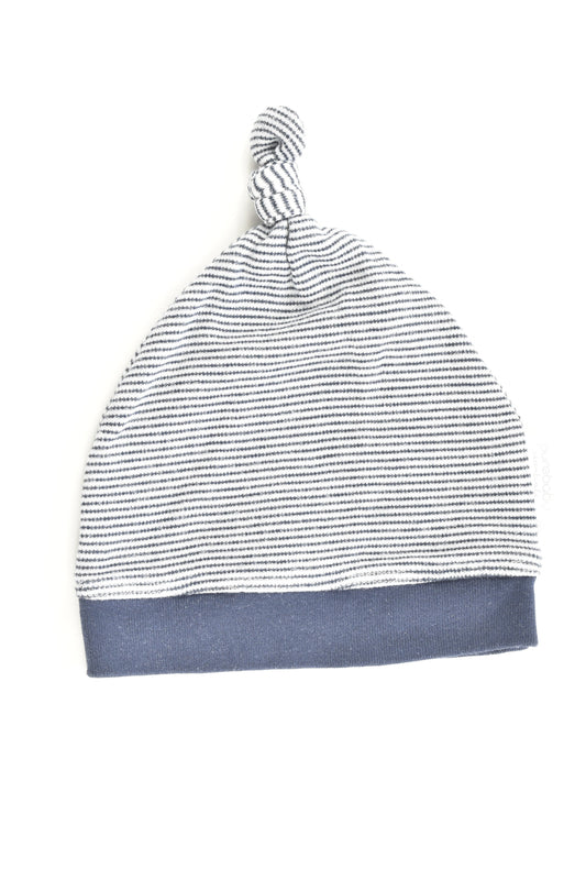 Purebaby Size 0 (6-12 months) Striped Beanie