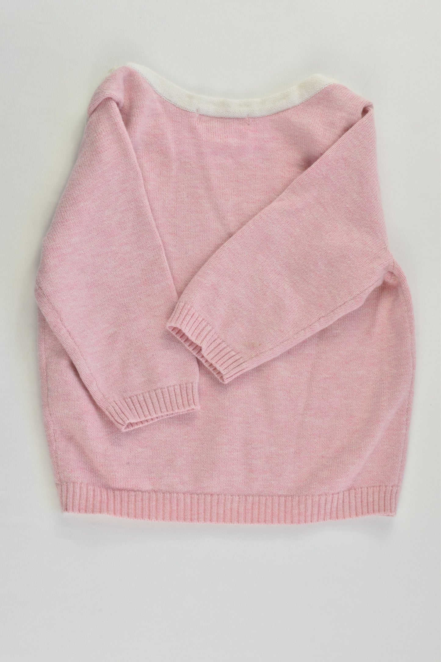 Purebaby Size 00 (3-6 months) Elephant Knitted Jumper