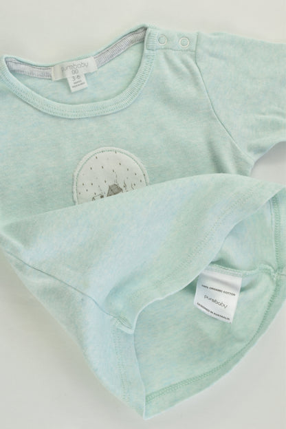 Purebaby Size 00 (3-6 months) Houses Top