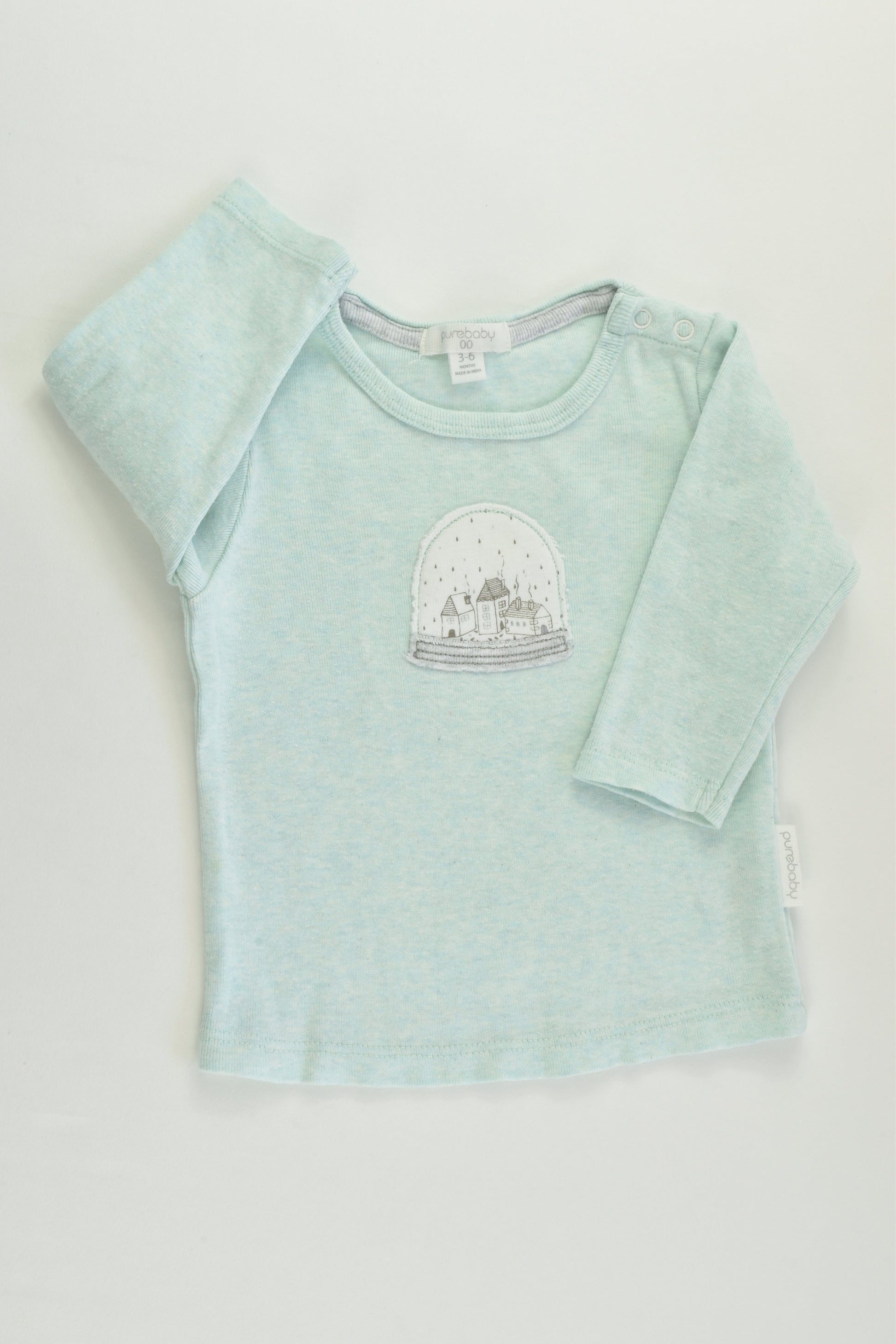 Purebaby Size 00 (3-6 months) Houses Top