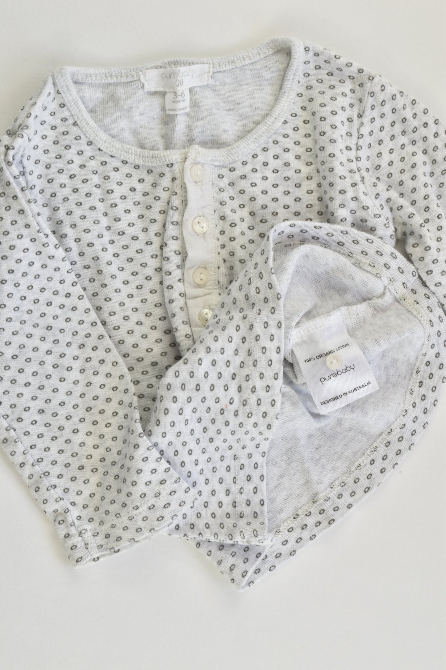 Purebaby Size 00 (3-6 months) Top