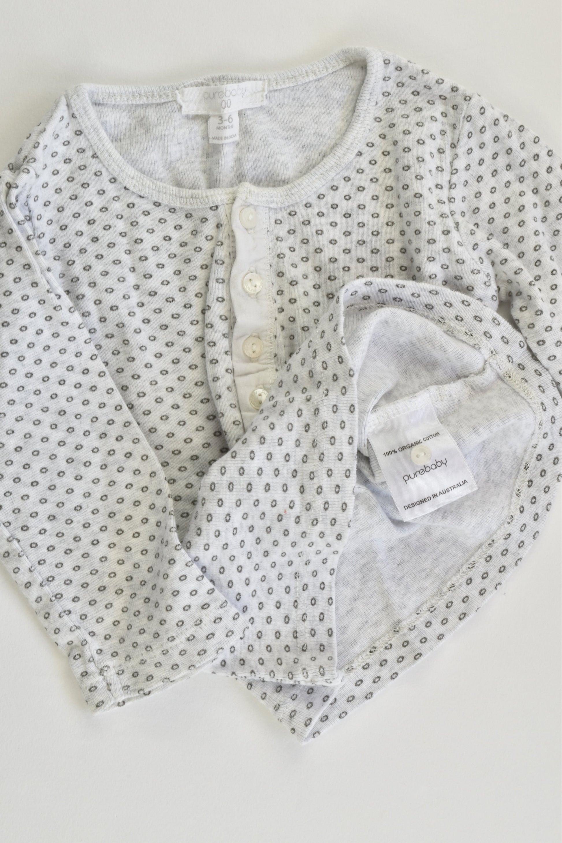 Purebaby Size 00 (3-6 months) Top