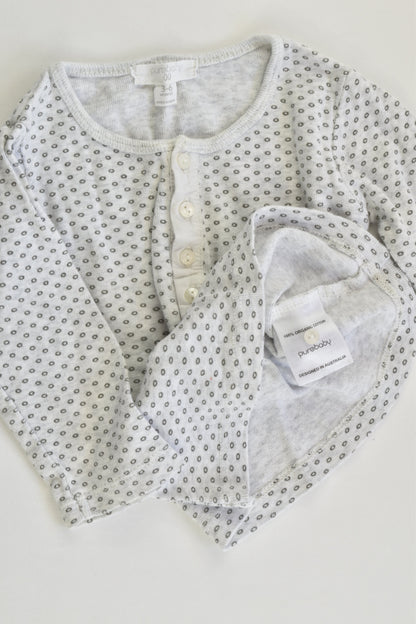 Purebaby Size 00 (3-6 months) Top