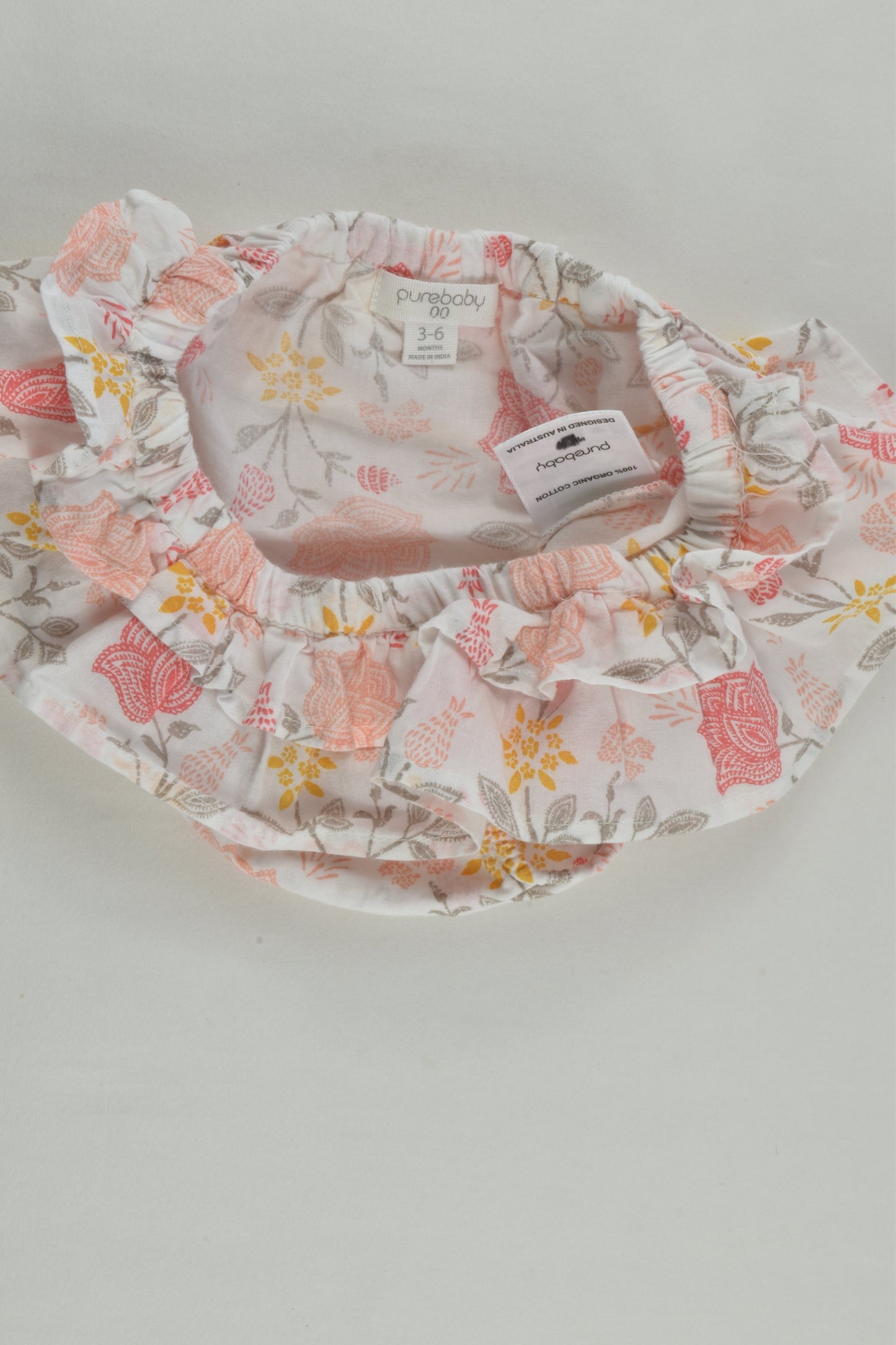 Purebaby Size 00 Floral Bloomers