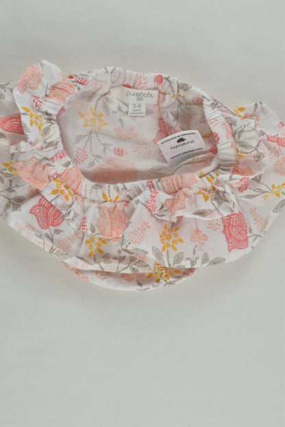 Purebaby Size 00 Floral Bloomers