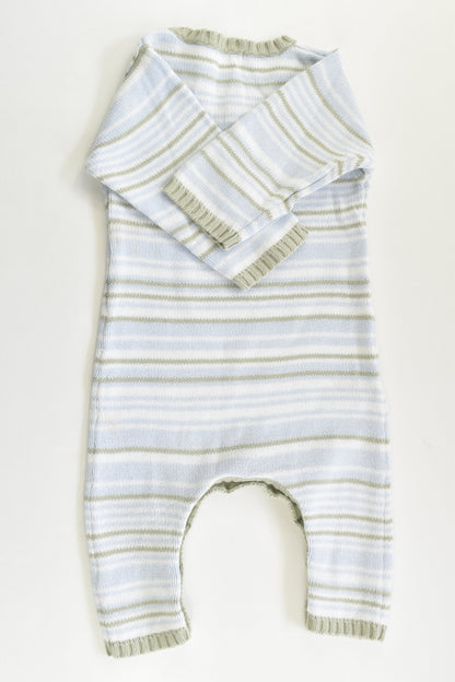 Purebaby Size 00 Knitted Romper
