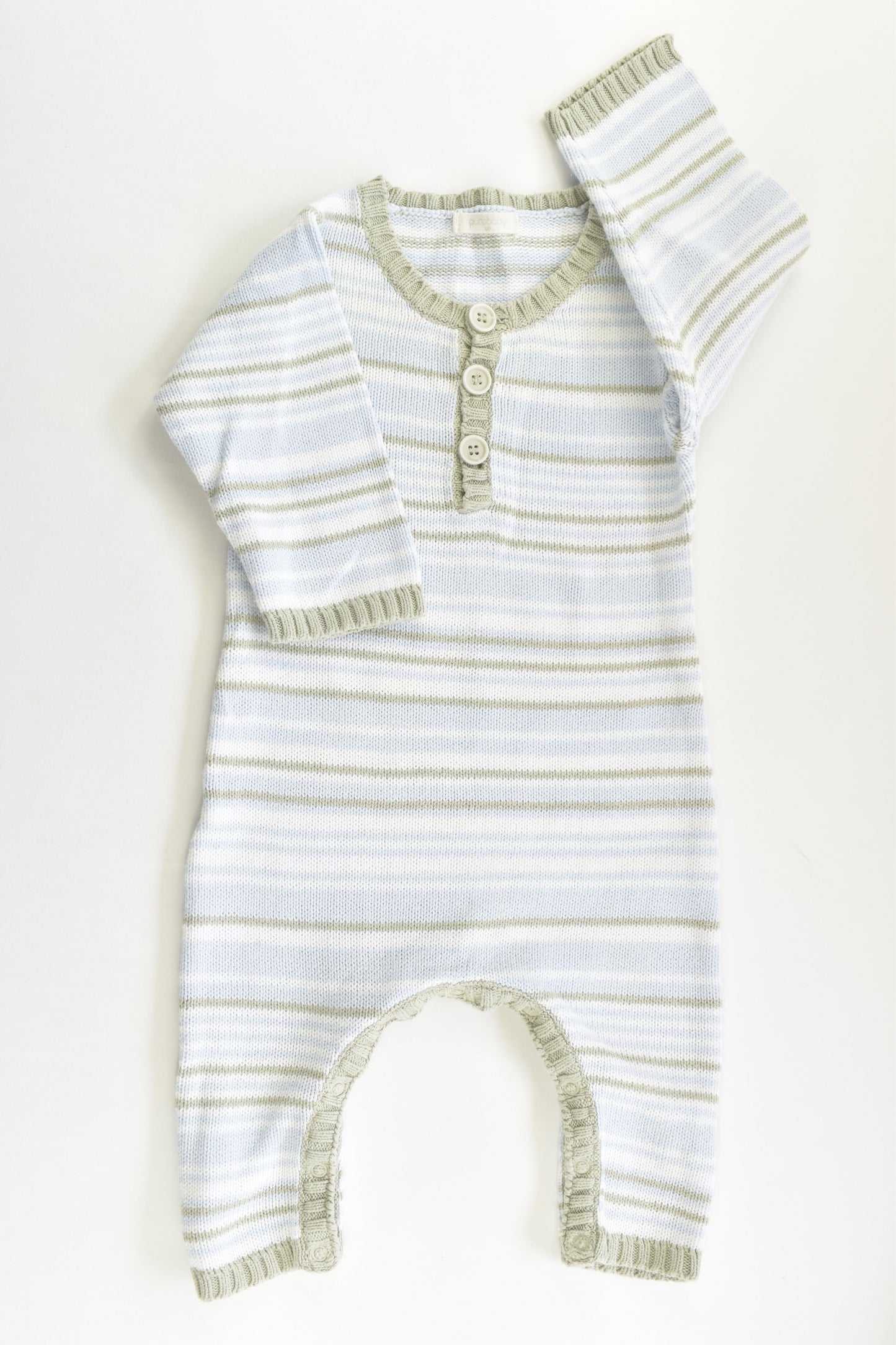 Purebaby Size 00 Knitted Romper