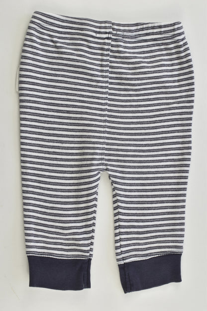 Purebaby Size 000 (0-3 months) Striped Pants