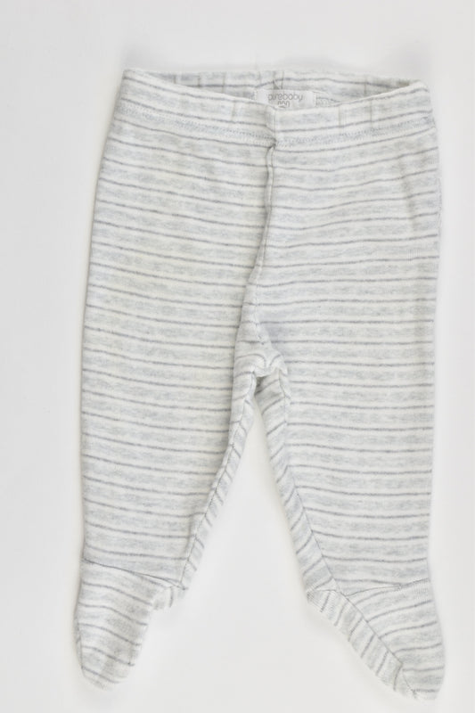 Purebaby Size 000 Pants with feet